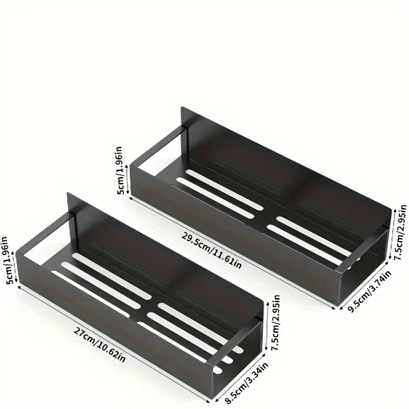 SnapShelf Duo – Magnetic Wall Storage